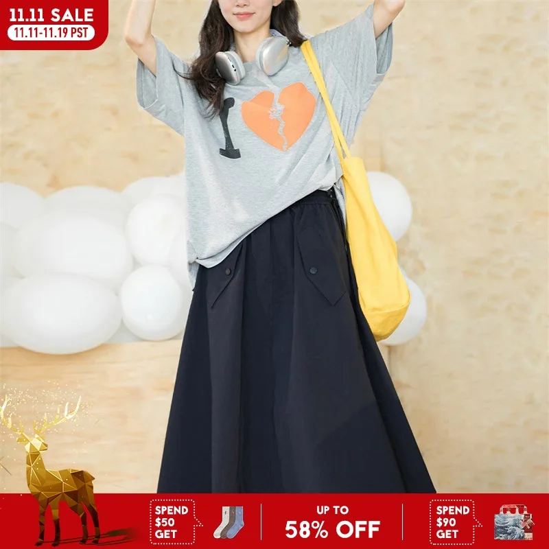 Женская Повседневная юбка Maden, японская универсальная облегающая трапециевидная юбка с высокой эластичной талией, платье для работы на лето
Женская Повседневная юбка Maden, японская универсальная облегающая трапециевидная юбка с высокой эластичной талией, платье для работы на лето