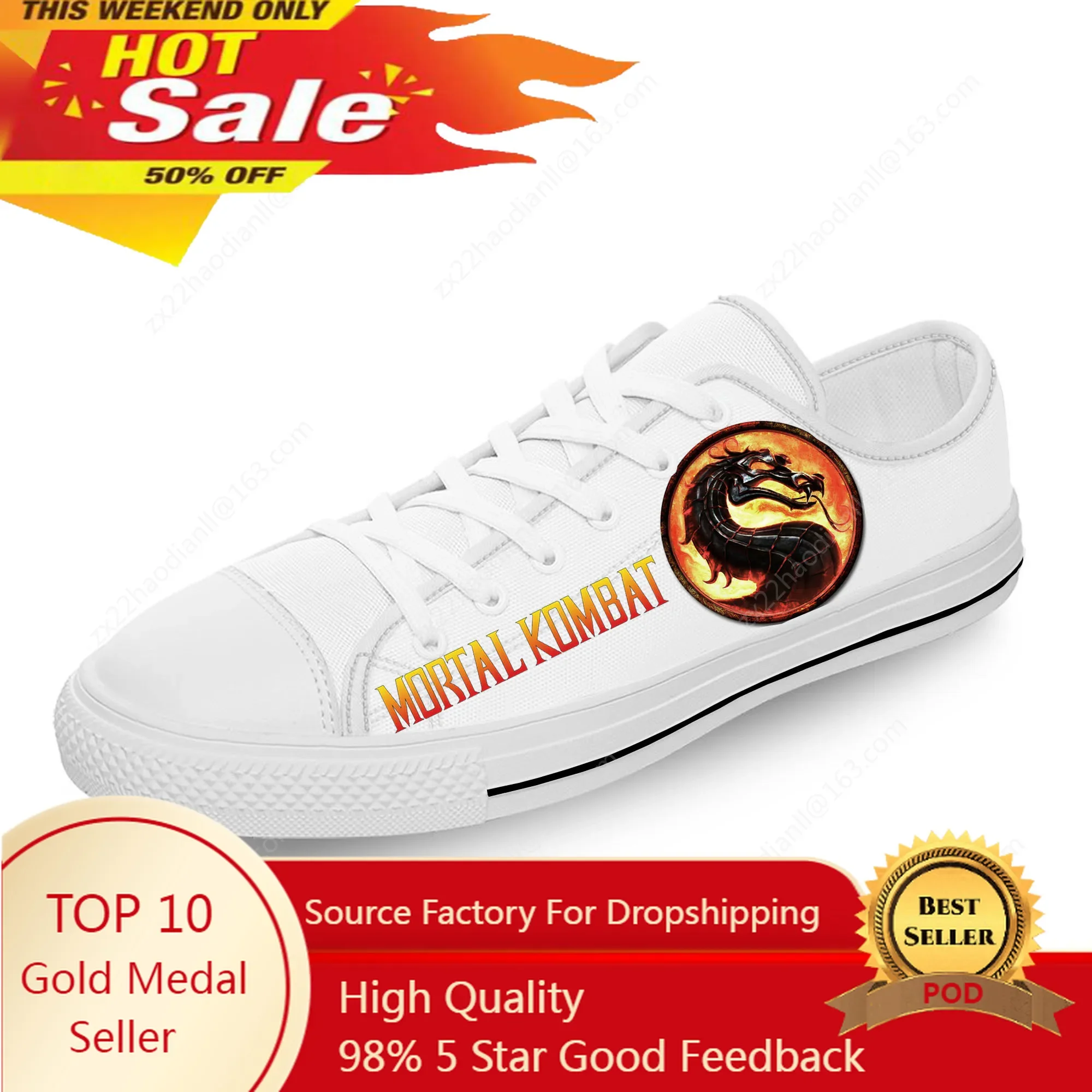 Mortal Kombat Low Top Sneakers Mens Womens Teenager Casual 3D Print Shoes Canvas Running Shoes Breathable Lightweight shoe White
Mortal Kombat Low Top Sneakers Mens Womens Teenager Casual 3D Print Shoes Canvas Running Shoes Breathable Lightweight shoe White
