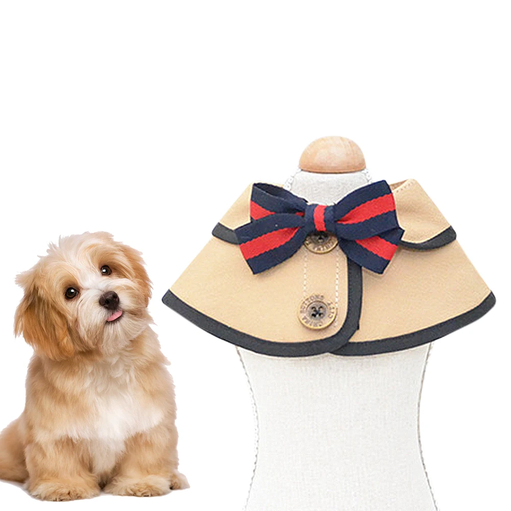 Dog Shawl Saliva Pet Cape Collar Soft Accessories Supplies Puppy Clothes Bowknot Decor Novel Chic Premium Material Comfortable
Dog Shawl Saliva Pet Cape Collar Soft Accessories Supplies Puppy Clothes Bowknot Decor Novel Chic Premium Material Comfortable