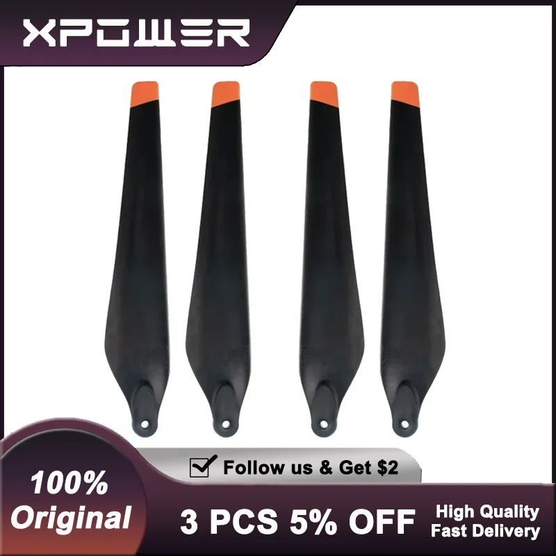 DJI T20/T10/T16 3390 Carbon Fiber Drone Propellers Heavy-Duty Reinforced Blades for Agricultural Spraying
DJI T20/T10/T16 3390 Carbon Fiber Drone Propellers Heavy-Duty Reinforced Blades for Agricultural Spraying