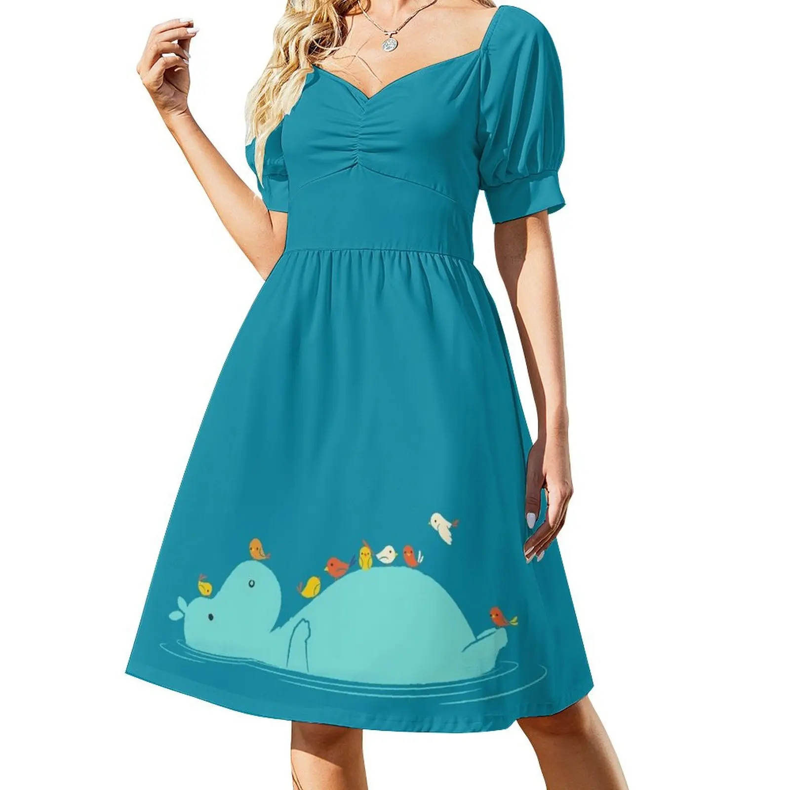 All Aboard Short-Sleeved Dress Dress vintage Woman dresses summer dresses ladies 2025 dress for women
All Aboard Short-Sleeved Dress Dress vintage Woman dresses summer dresses ladies 2025 dress for women