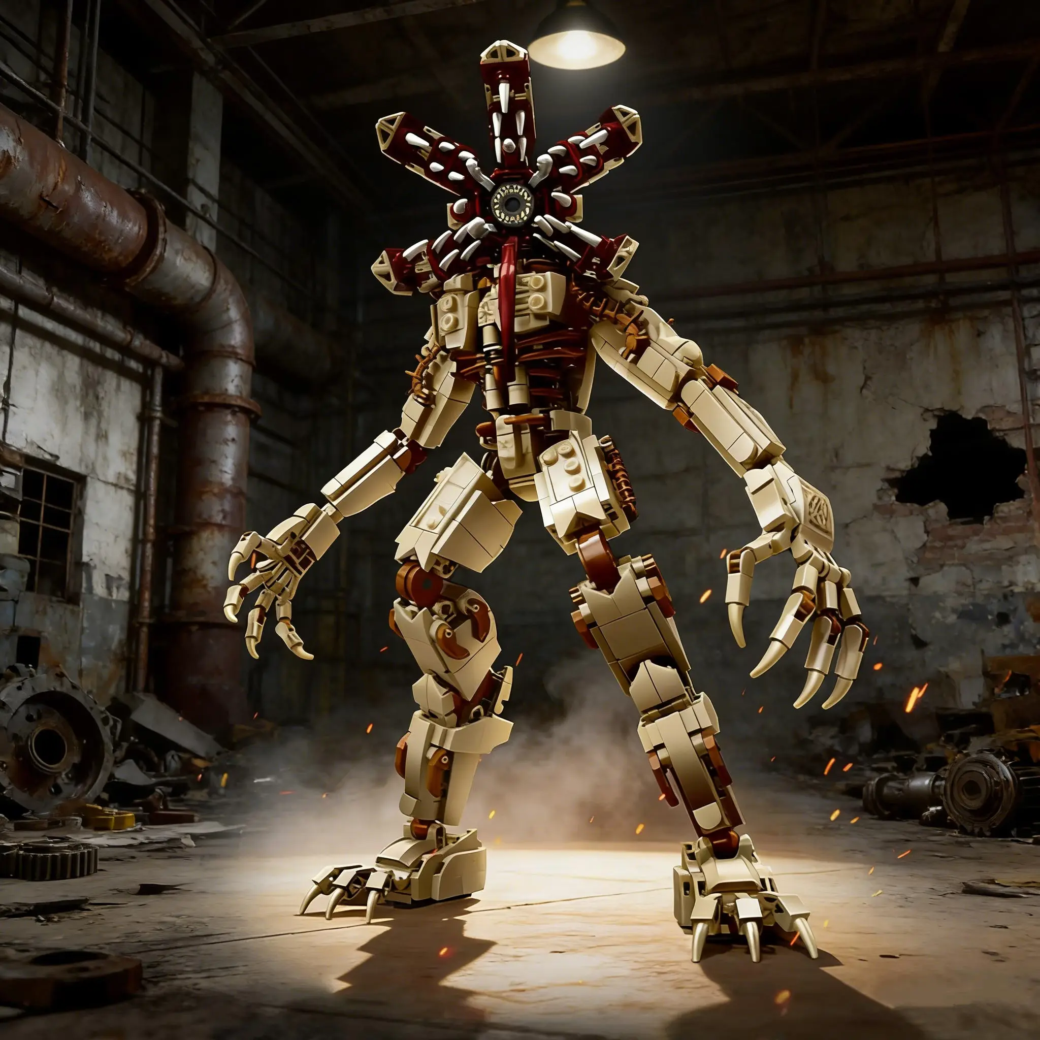 MOC Sci-Fi Thriller TV Play Demon Dog Demogorgoned Model Building Blocks Upside Down Carnivorous Plant Monster Bricks Toys Gifts
MOC Sci-Fi Thriller TV Play Demon Dog Demogorgoned Model Building Blocks Upside Down Carnivorous Plant Monster Bricks Toys Gifts