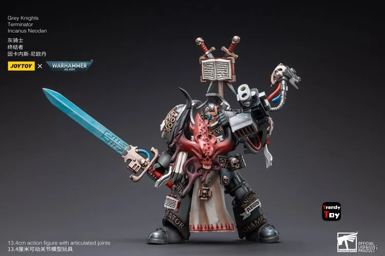 【JOYTOY】Warhammer 40K Grey Knights Terminator Incanus Neodan 1/18 Action Figure Toy 24-Hour Shipping
【JOYTOY】Warhammer 40K Grey Knights Terminator Incanus Neodan 1/18 Action Figure Toy 24-Hour Shipping