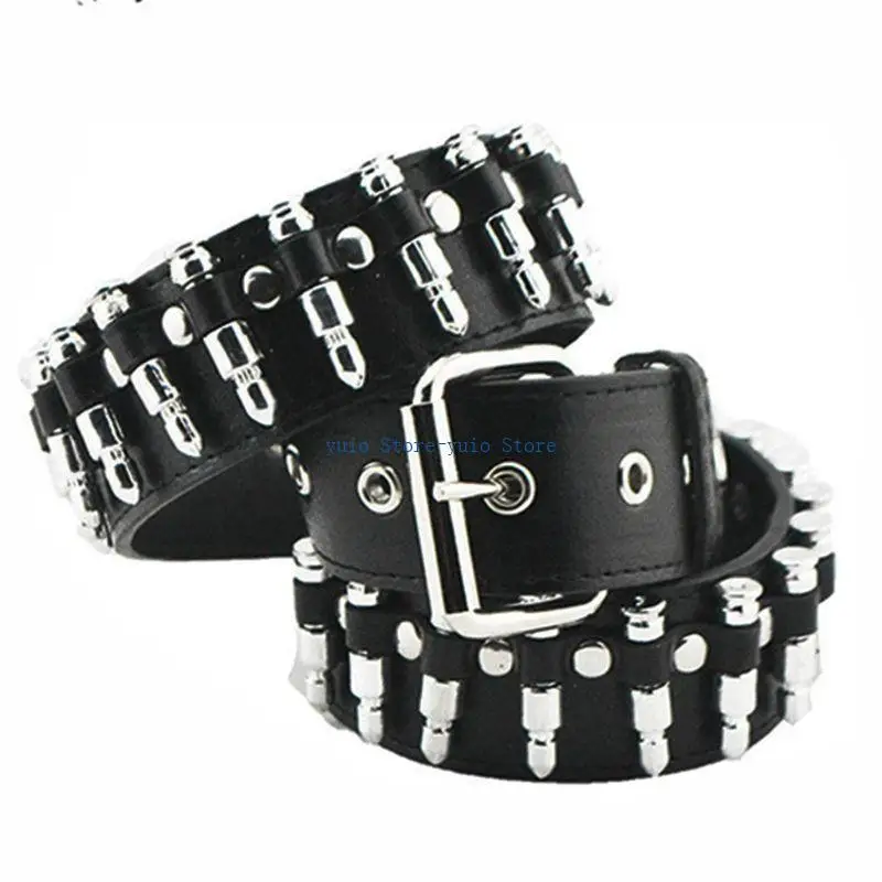 X7XB Women Punk Waist Belt Alloy and Faux Leather Durable Jeans Pants Decorations
X7XB Women Punk Waist Belt Alloy and Faux Leather Durable Jeans Pants Decorations