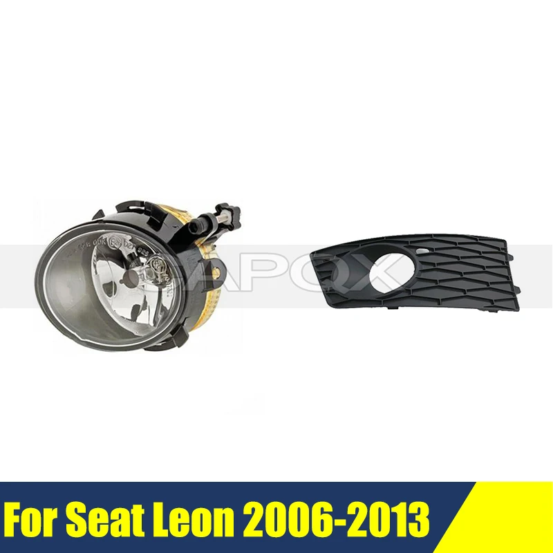 Foglight Front Bumper Foglight For Seat Leon 2006-2013 Fog Lamp Driving Light Lamp Frame Cover
Foglight Front Bumper Foglight For Seat Leon 2006-2013 Fog Lamp Driving Light Lamp Frame Cover
