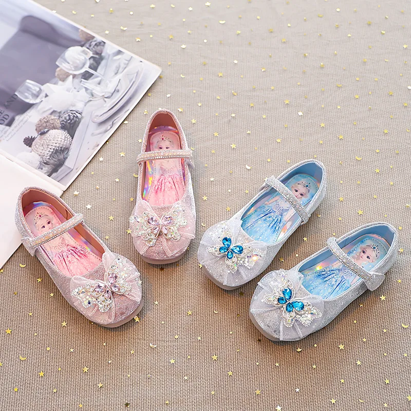 Kids'Casual Shoes Elsa Princess Frozen Crystal Sequin Fashion Summer Shoes For Girls Breathable Anti-slip Blue Pink Size 23-34
Kids'Casual Shoes Elsa Princess Frozen Crystal Sequin Fashion Summer Shoes For Girls Breathable Anti-slip Blue Pink Size 23-34