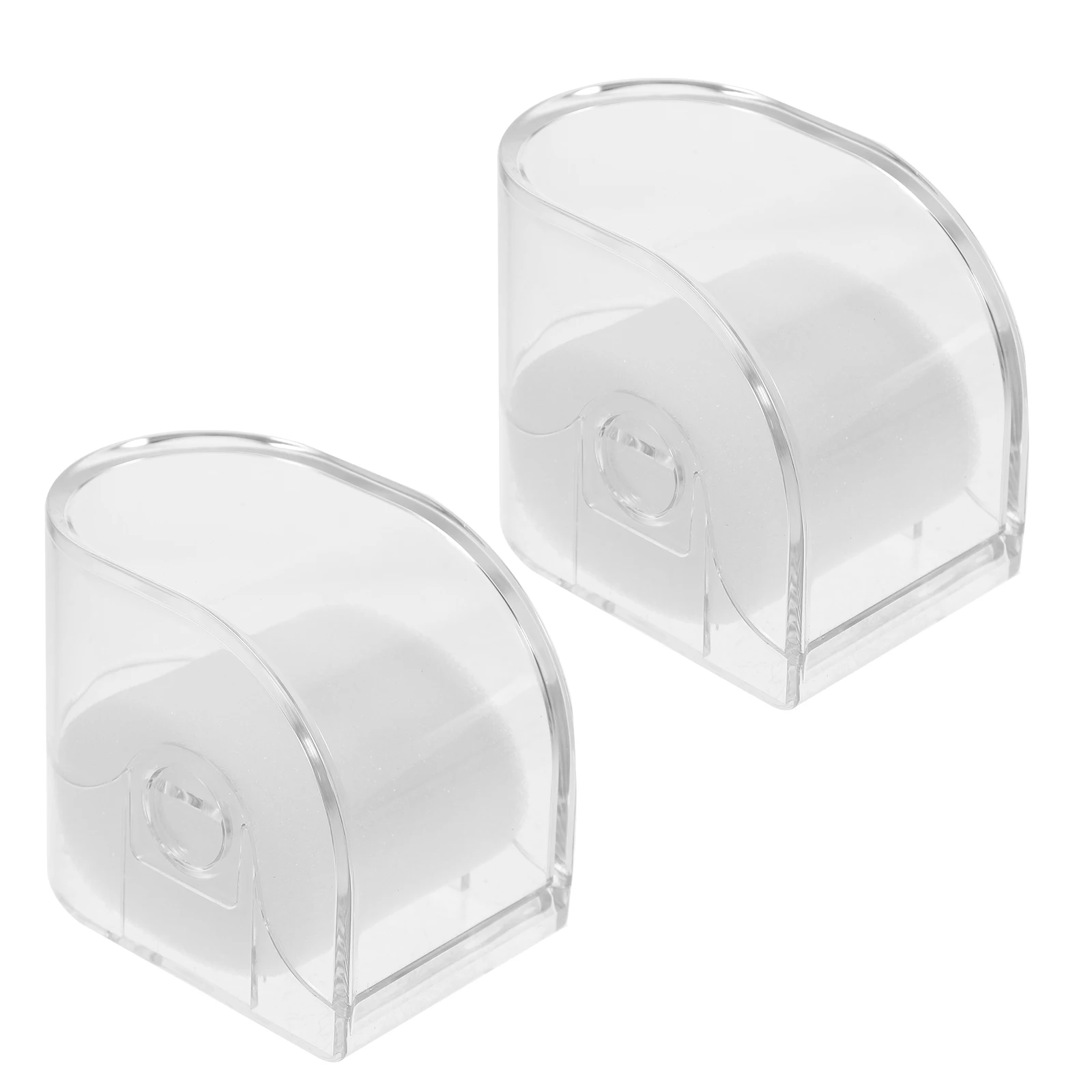 2 Pcs Watch Box Clear Boxes Display Organizer Storage Watches Holder Small Case Mechanical
2 Pcs Watch Box Clear Boxes Display Organizer Storage Watches Holder Small Case Mechanical