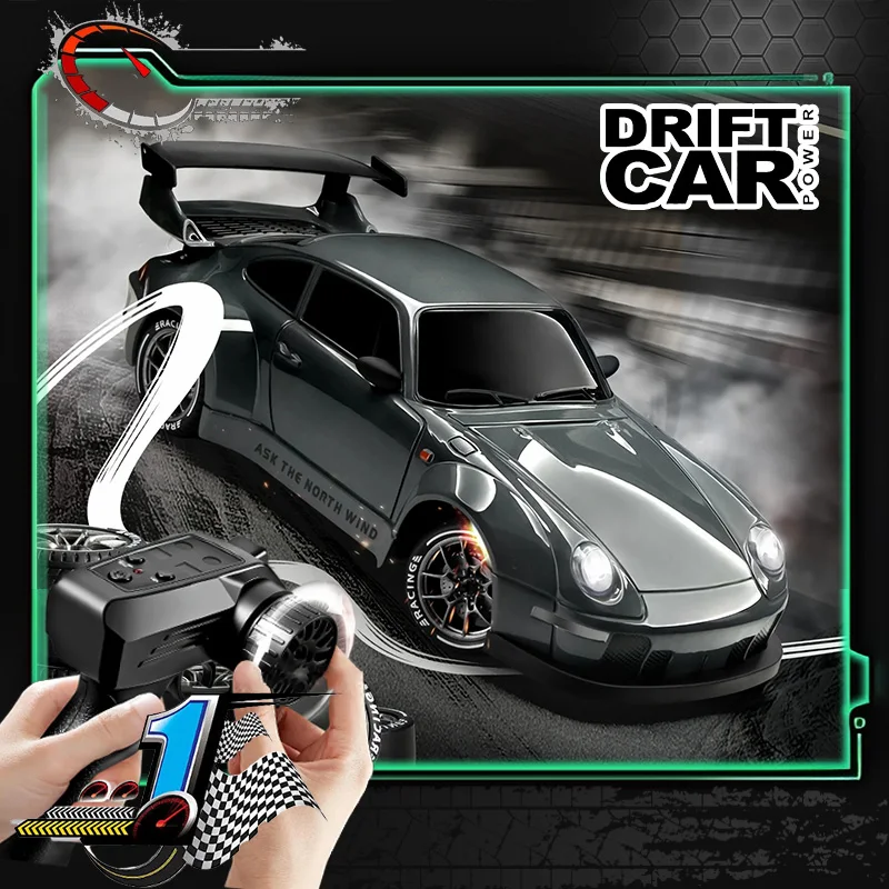 4WD RC Drift Car 1:24 Автомобиль с дистанционным управлением 2,4G 20 км/ч Высокоскоростной гоночный автомобиль с шинами для дрифта Блоки и светодиодные фонари Игрушки Подарки
4WD RC Drift Car 1:24 Автомобиль с дистанционным управлением 2,4G 20 км/ч Высокоскоростной гоночный автомобиль с шинами для дрифта Блоки и светодиодные фонари Игрушки Подарки
