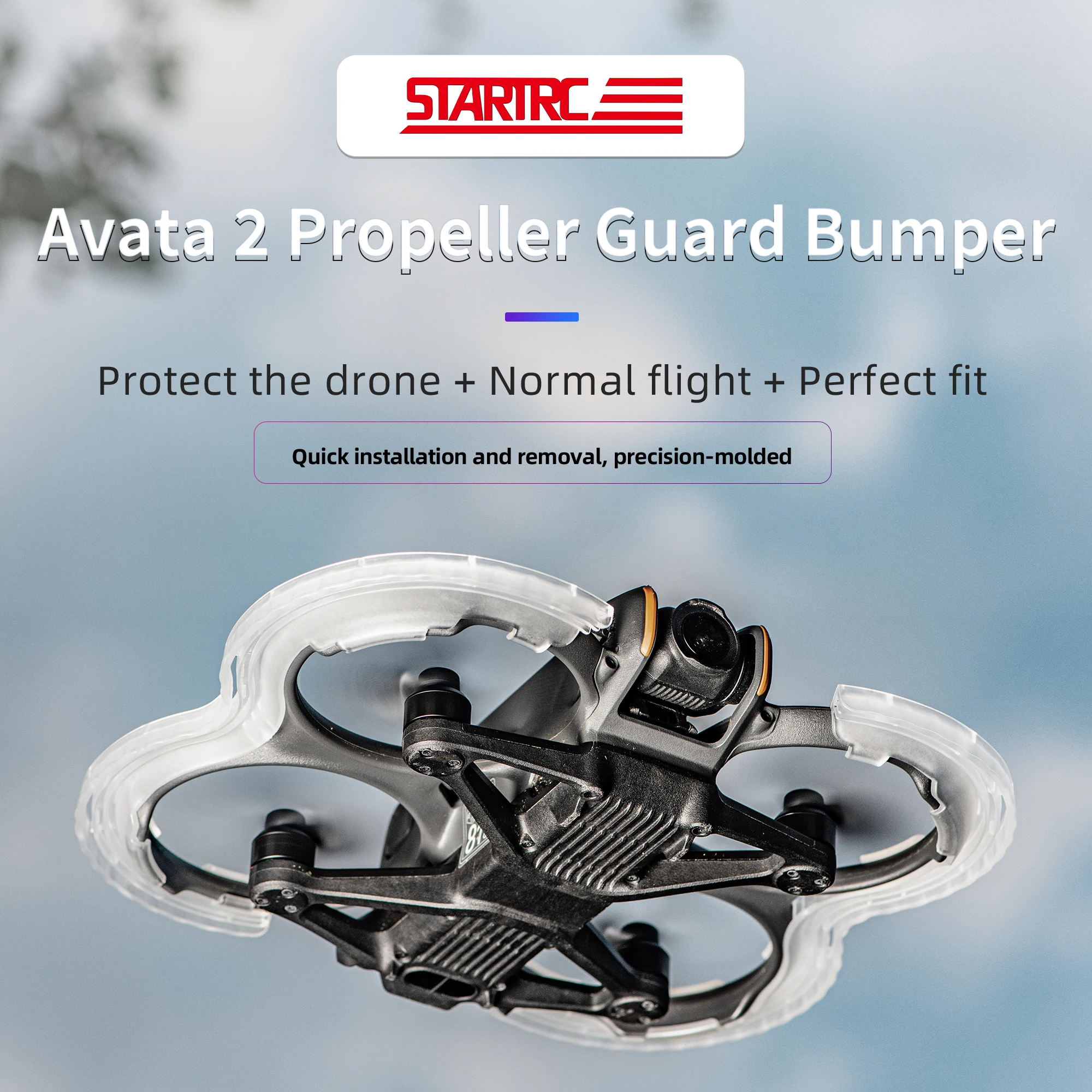 STARTRC защита пропеллера для DJI Avata 2, аксессуары, полый пропеллер, бампер, защитный чехол, кольцо для предотвращения столкновений, реквизит, протектор
STARTRC защита пропеллера для DJI Avata 2, аксессуары, полый пропеллер, бампер, защитный чехол, кольцо для предотвращения столкновений, реквизит, протектор