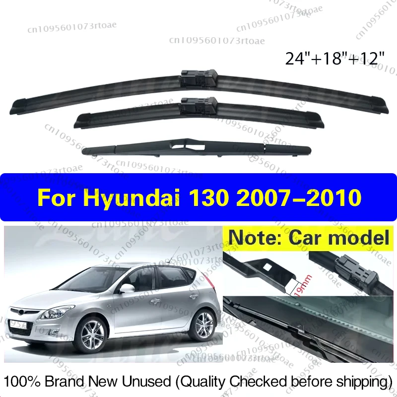 For Hyundai I30 2007 2008 2009 2010 Wiper Front Rear Wiper Blades Windshield Windscreen Clean Window 24"+18"+12" Car Accessories
For Hyundai I30 2007 2008 2009 2010 Wiper Front Rear Wiper Blades Windshield Windscreen Clean Window 24"+18"+12" Car Accessories
