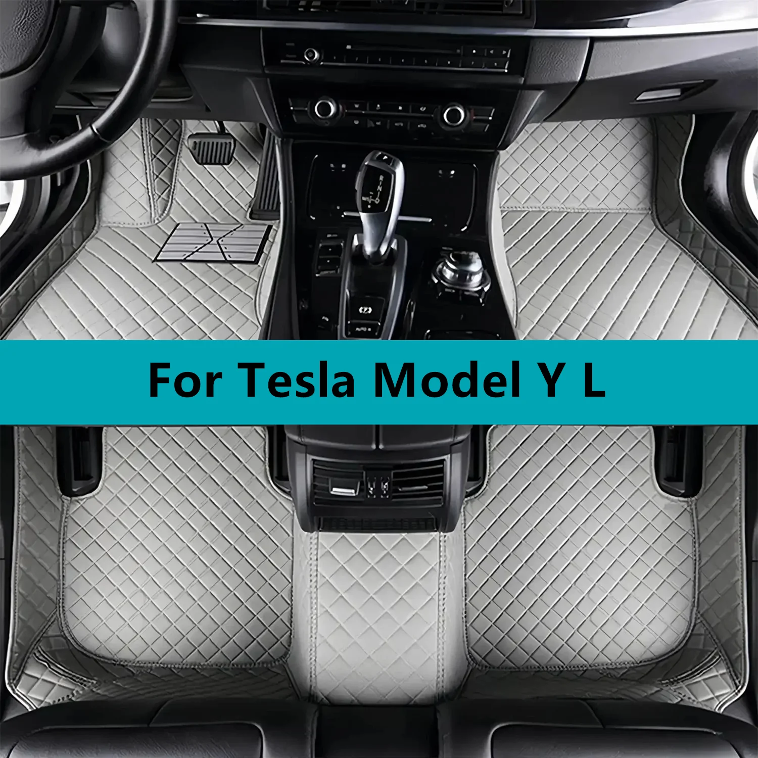 Full Set Car Floor Mats For Tesla Model Y L 2025 2026 2027 Leather Floor Mats for Cars Mats Carpets Accessories
Full Set Car Floor Mats For Tesla Model Y L 2025 2026 2027 Leather Floor Mats for Cars Mats Carpets Accessories