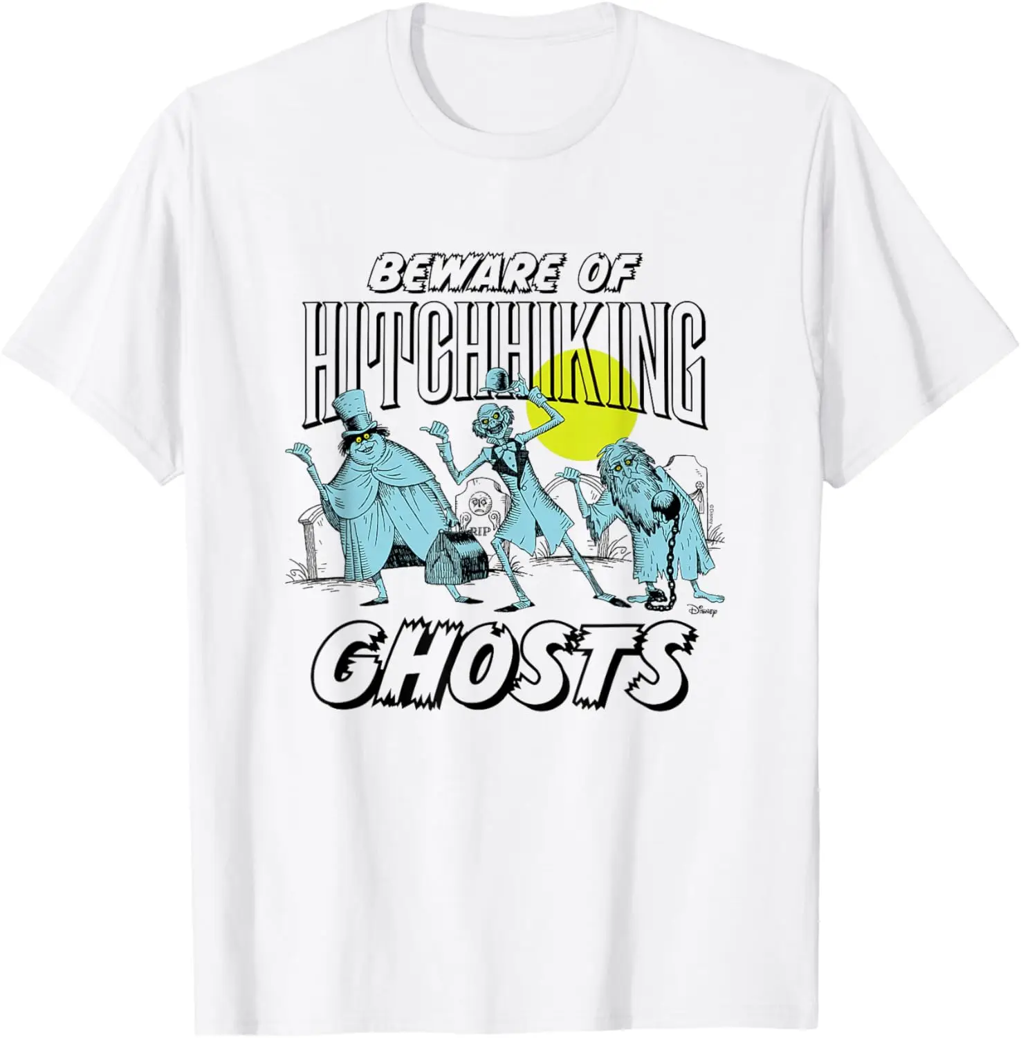 Haunted Mansion - Hitchhiking Ghost T-Shirt
Haunted Mansion - Hitchhiking Ghost T-Shirt
