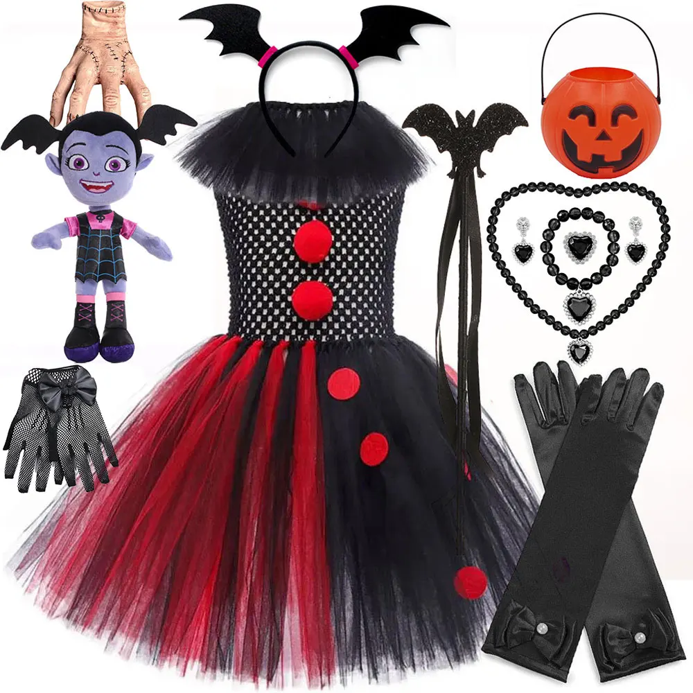 Classic Witch Clown Sleeveless Black Red Horror Dress Suit Girl Cosplay Witch Vampire Halloween Holiday Party Birthday Gift
Classic Witch Clown Sleeveless Black Red Horror Dress Suit Girl Cosplay Witch Vampire Halloween Holiday Party Birthday Gift