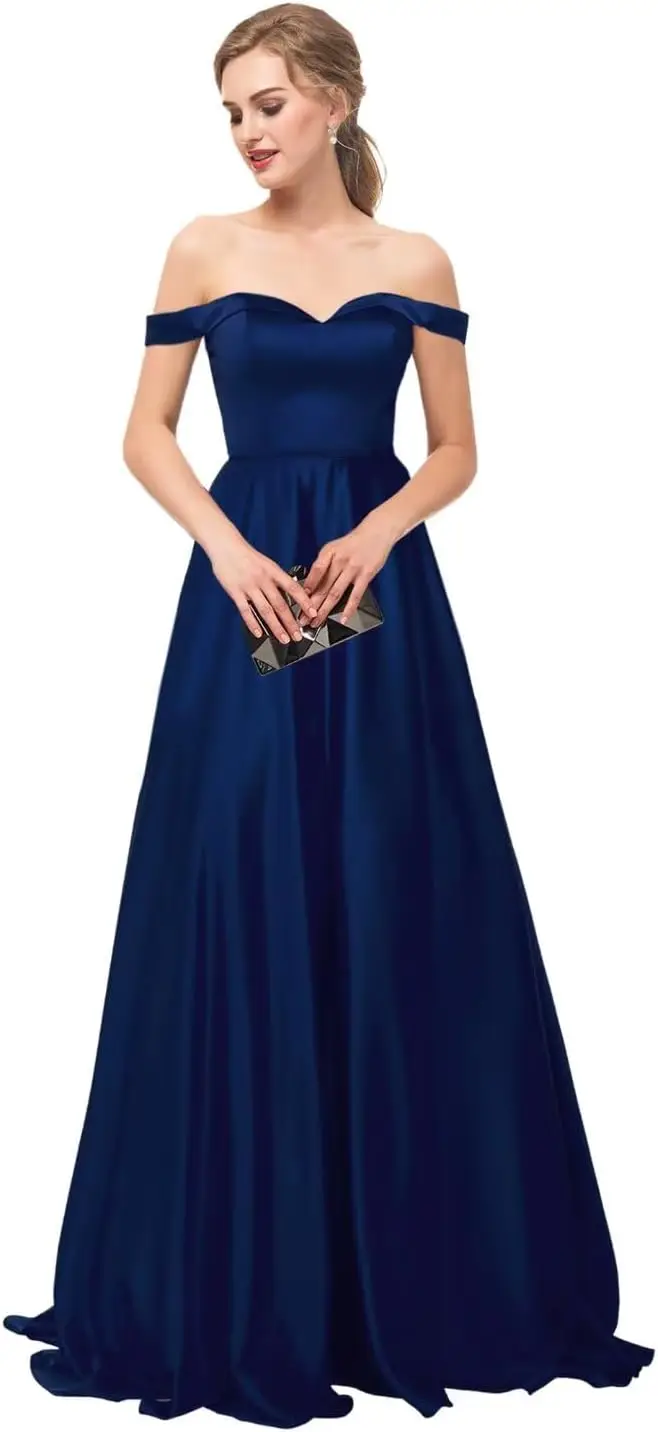 Elegant Satin Ball Dress with Pocket A-line Off Shoulder Formal Party Ball Dress Wedding Dress, Strapless Cocktail Evening Dress
Elegant Satin Ball Dress with Pocket A-line Off Shoulder Formal Party Ball Dress Wedding Dress, Strapless Cocktail Evening Dress