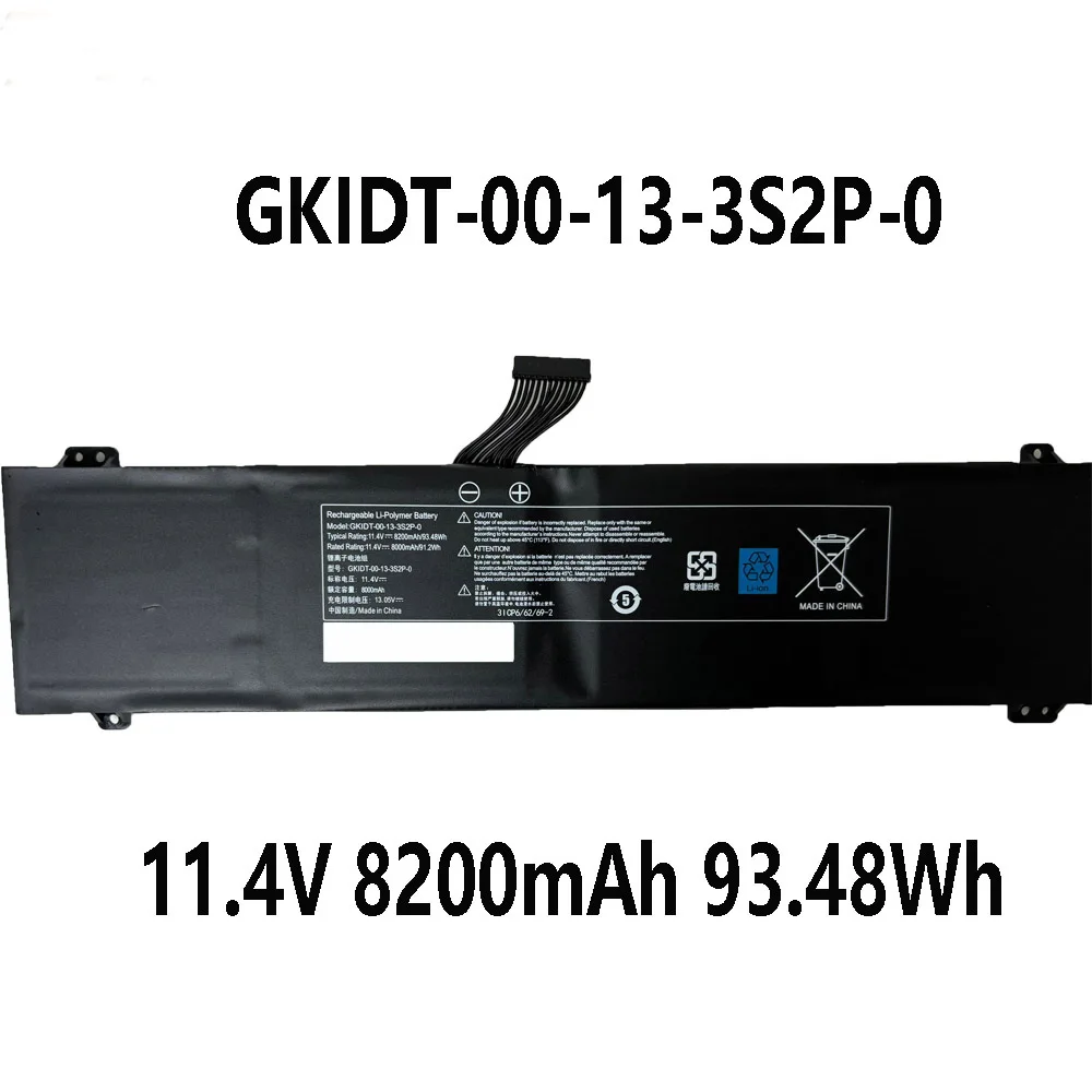 GKIDT-00-13-3S2P-0 11,4 В 8200 мАч 93,48 Втч аккумулятор для XPG XENIA 15 для Schenker XMG Fusion 15 XFU15L19 GKIDT-03-17-3S2P-0 
GKIDT-00-13-3S2P-0 11,4 В 8200 мАч 93,48 Втч аккумулятор для XPG XENIA 15 для Schenker XMG Fusion 15 XFU15L19 GKIDT-03-17-3S2P-0