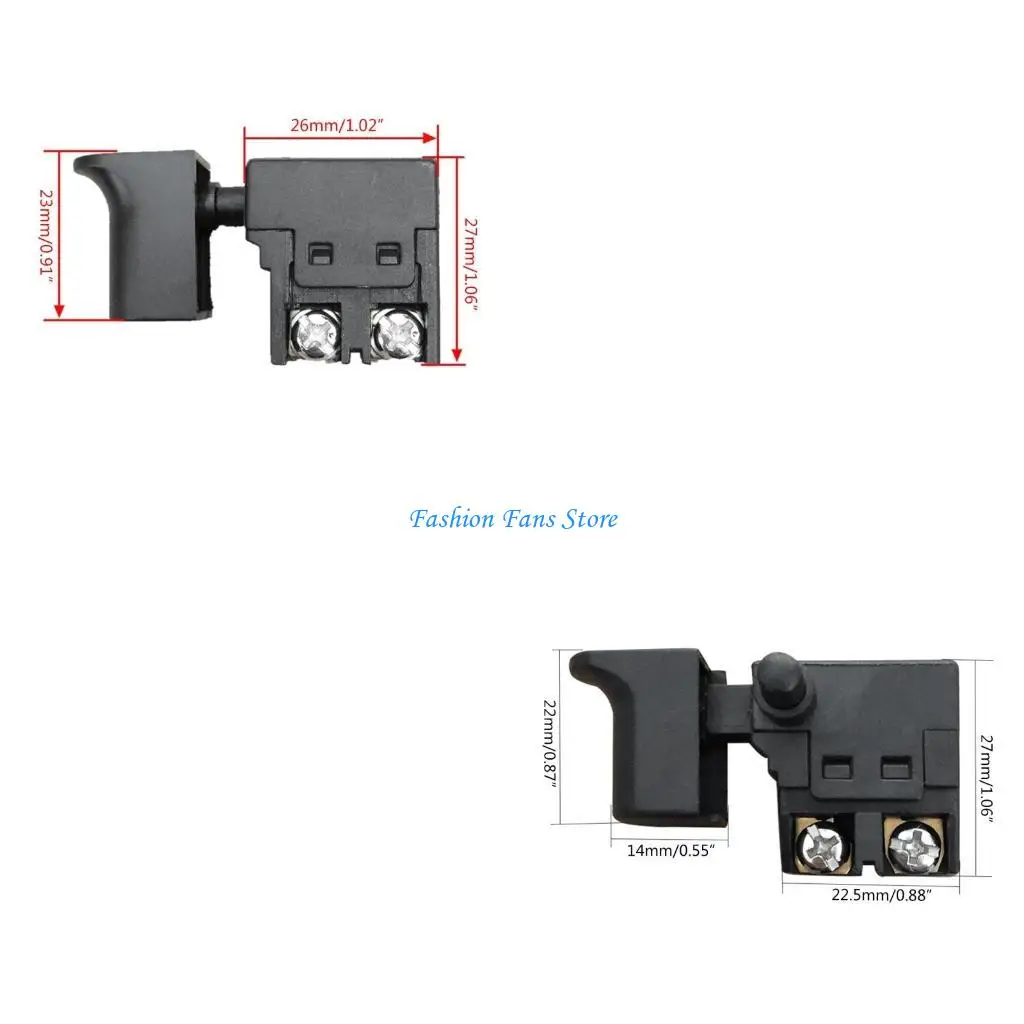 Электрический триггерный переключатель, аксессуары для электроинструментов, детали, выключатель питания 250 В, 6 А, портативный
Электрический триггерный переключатель, аксессуары для электроинструментов, детали, выключатель питания 250 В, 6 А, портативный