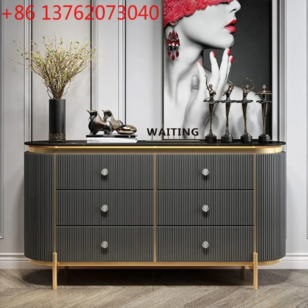 American light luxury door cabinet stainless steel living room
American light luxury door cabinet stainless steel living room