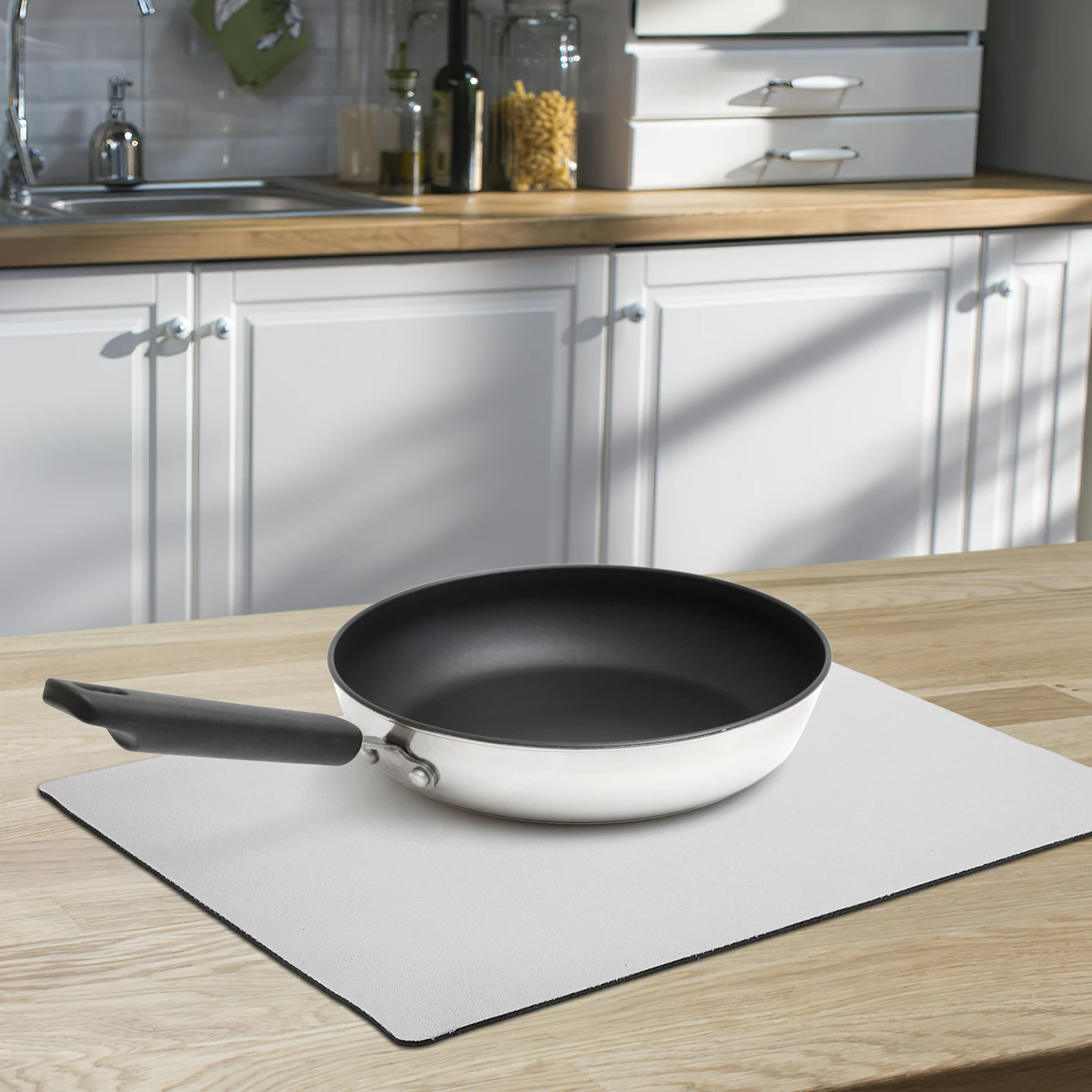 Dish Drying Kitchen Counter Water Absorbent Countertop Anti-Slip Multi-Function Tableware Drying Pad Cutlery Mat For
Dish Drying Kitchen Counter Water Absorbent Countertop Anti-Slip Multi-Function Tableware Drying Pad Cutlery Mat For