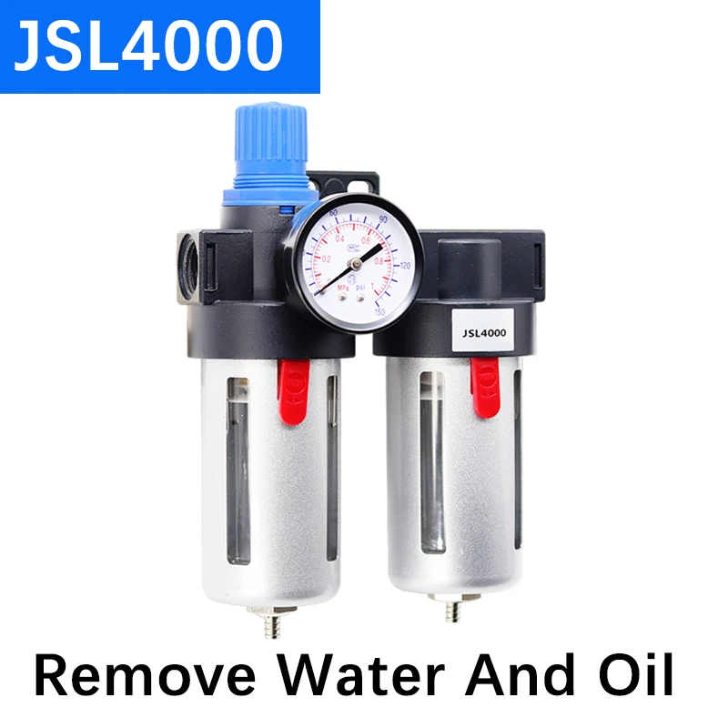 JSL4000 Air Compressor Oil-Water Separator Filter Air Pump Spray Paint Water And Oil Dedusting Spray Gun
JSL4000 Air Compressor Oil-Water Separator Filter Air Pump Spray Paint Water And Oil Dedusting Spray Gun