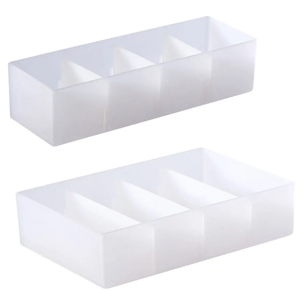 2pcs Drawer Storage Box Tpu Small Organizer Transparent Bins Detachable Compartment Multi Grid Sorting Storage Case Household
2pcs Drawer Storage Box Tpu Small Organizer Transparent Bins Detachable Compartment Multi Grid Sorting Storage Case Household