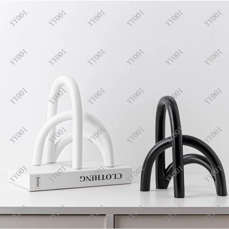 Simple modern home transparent white resin arched screen ornament living room entrance TV cabinet study jewelry
Simple modern home transparent white resin arched screen ornament living room entrance TV cabinet study jewelry