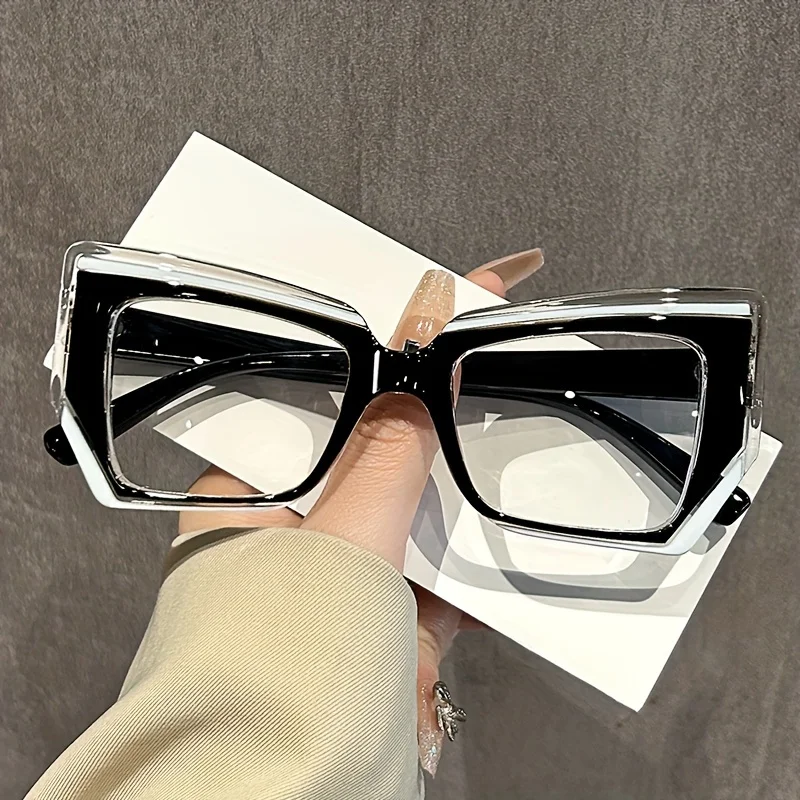 Irregular Colorful Trendy Glasses Anti Blue Light High-end ins Flat Light Glasses Frame Optical Eyeglasses Unisex
Irregular Colorful Trendy Glasses Anti Blue Light High-end ins Flat Light Glasses Frame Optical Eyeglasses Unisex