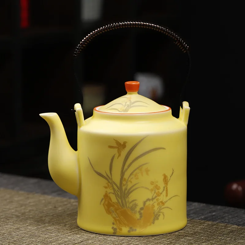 LH Kung Fu Tea Set Xiaoqiao Pot Simple Living Room Household Tea Pot Ceramic Filter
LH Kung Fu Tea Set Xiaoqiao Pot Simple Living Room Household Tea Pot Ceramic Filter