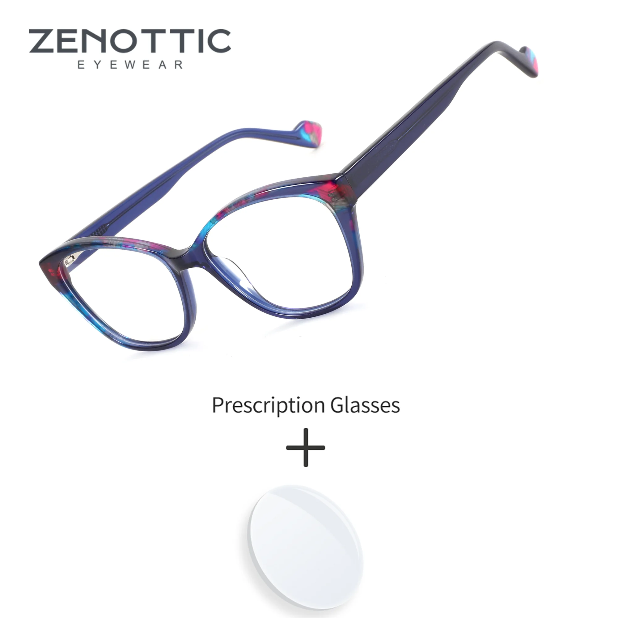 ZENOTTIC Woman Butterfly Handmade Acetate Medical Eyeglasses Anti-Blue Light Progressive Multifocal Prescription Eyewear
ZENOTTIC Woman Butterfly Handmade Acetate Medical Eyeglasses Anti-Blue Light Progressive Multifocal Prescription Eyewear