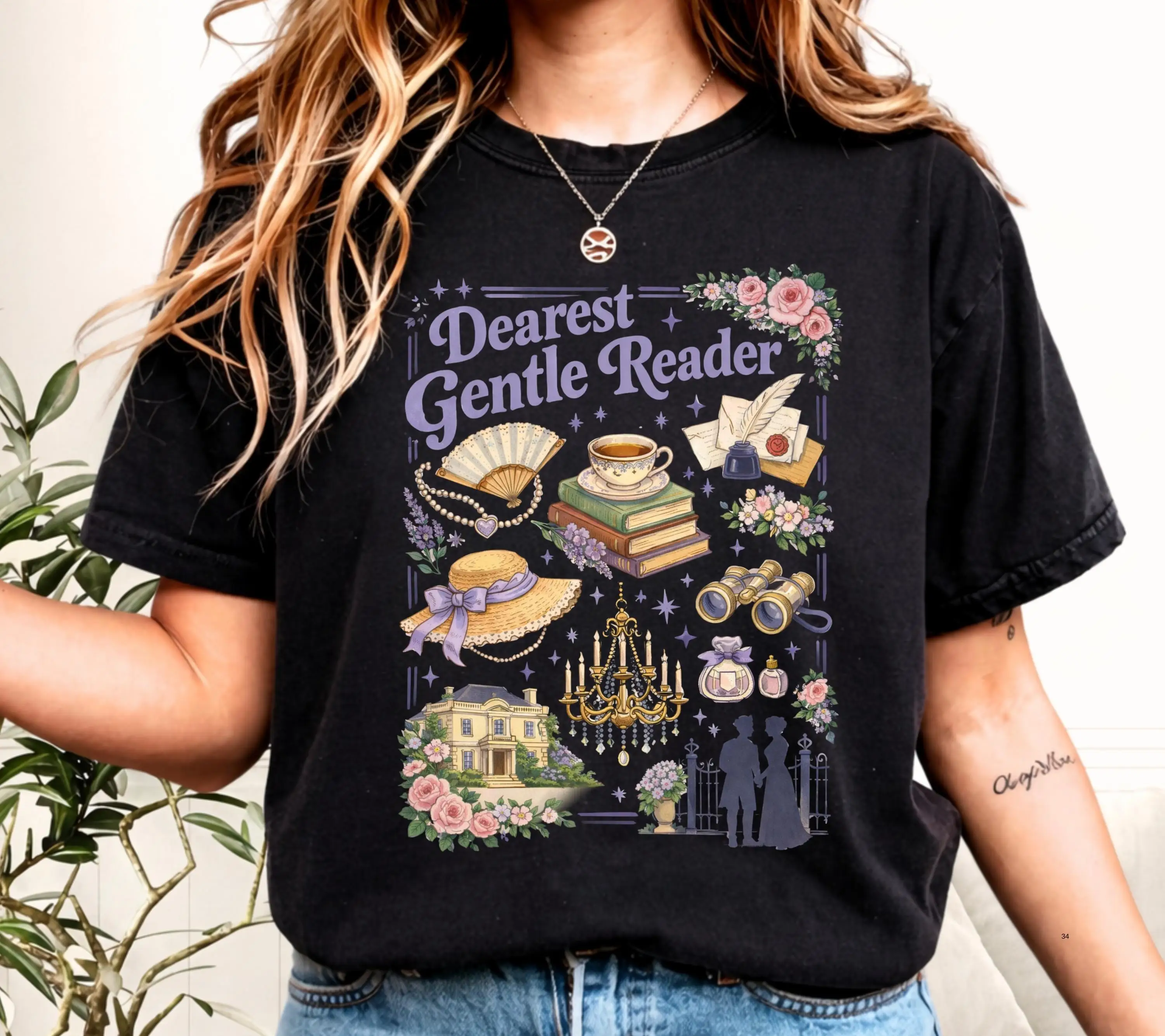 Женская летняя футболка больших размеров Dearest Gentle Reader, хлопковая, дышащая, стильная, универсальная, в уличном стиле, оверсайз
Женская летняя футболка больших размеров Dearest Gentle Reader, хлопковая, дышащая, стильная, универсальная, в уличном стиле, оверсайз