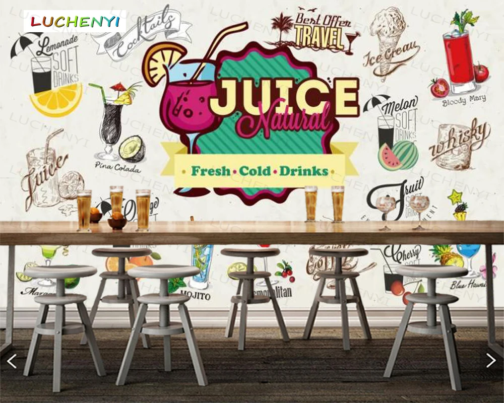 Papel de parede custom cartoon dessert house 3d wallpaper mural, restaurant milk tea juice shop dining room wall papers sticker
Papel de parede custom cartoon dessert house 3d wallpaper mural, restaurant milk tea juice shop dining room wall papers sticker
