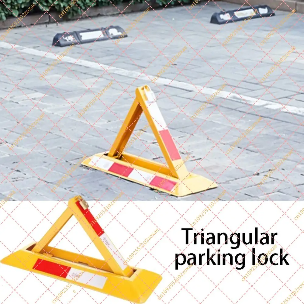 Heavy Duty Triangular Parking Lock Portable Folding Car Space Barrier Anti-Collision Floor Mounted Pressure Resistant Protector
Heavy Duty Triangular Parking Lock Portable Folding Car Space Barrier Anti-Collision Floor Mounted Pressure Resistant Protector