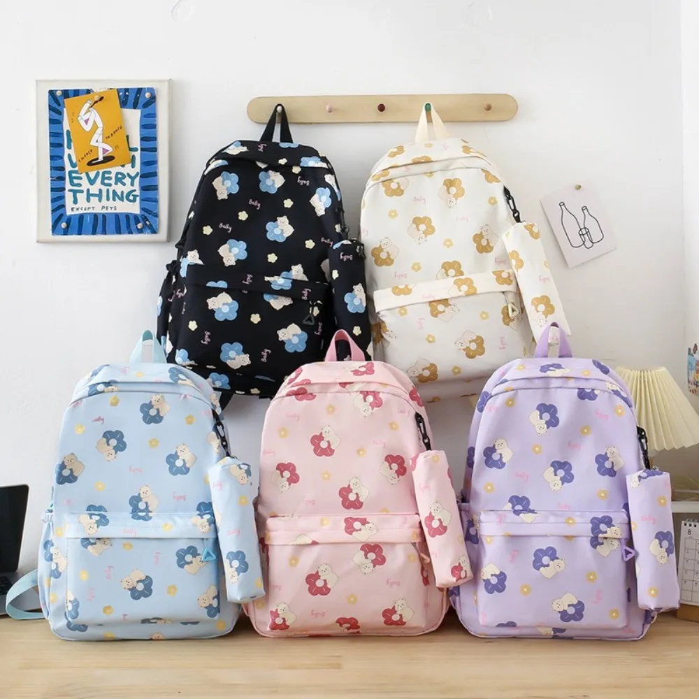 Fashion Flower Printed Women's Backpack Large Capacity Nylon Students Backpack Waterproof Travel Backpack Outdoor
Fashion Flower Printed Women's Backpack Large Capacity Nylon Students Backpack Waterproof Travel Backpack Outdoor