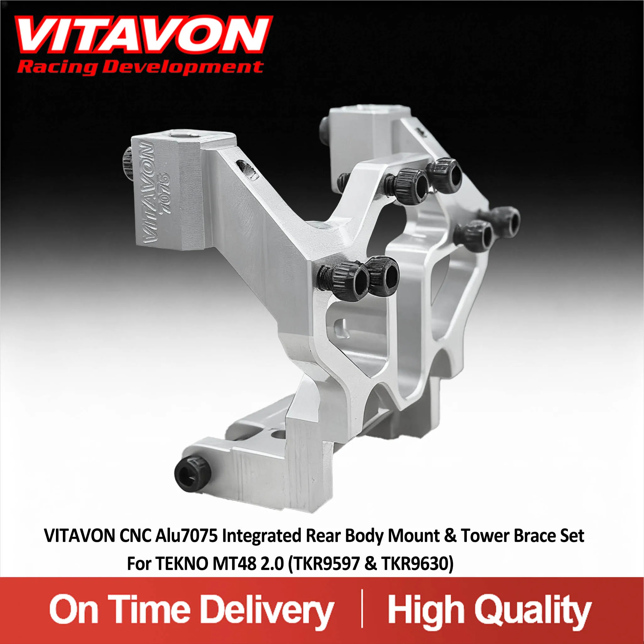 VITAVON CNC Alu7075 Встроенное заднее крепление на корпус и комплект распорок башни для TEKNO MT48 2.0 (TKR9597 и TKR9630)
VITAVON CNC Alu7075 Встроенное заднее крепление на корпус и комплект распорок башни для TEKNO MT48 2.0 (TKR9597 и TKR9630)