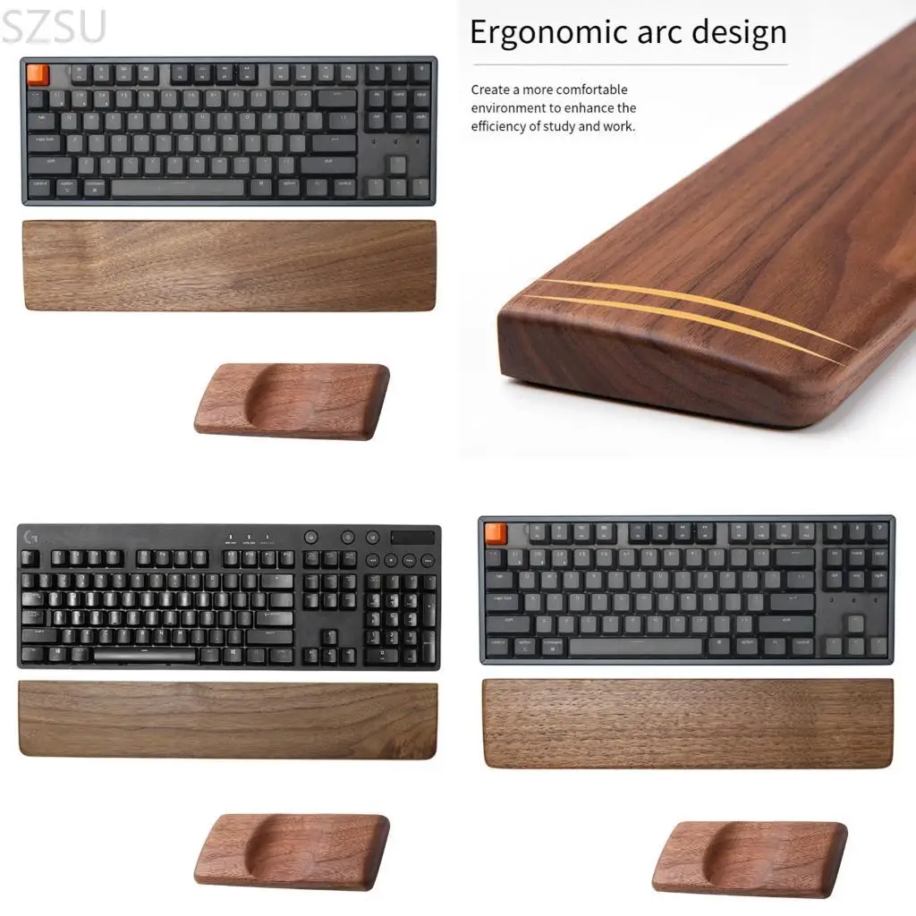 SZSU Ergonomic Wrist Rest Pad For Keyboard And Mouse With Smooth Surfaces And Retro Design
SZSU Ergonomic Wrist Rest Pad For Keyboard And Mouse With Smooth Surfaces And Retro Design