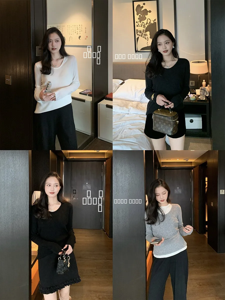 Женский вязаный свитер Tina Ruth Base Layer, новая версия, зима 2024, из других тканей, премиум-одежда для женщин
Женский вязаный свитер Tina Ruth Base Layer, новая версия, зима 2024, из других тканей, премиум-одежда для женщин