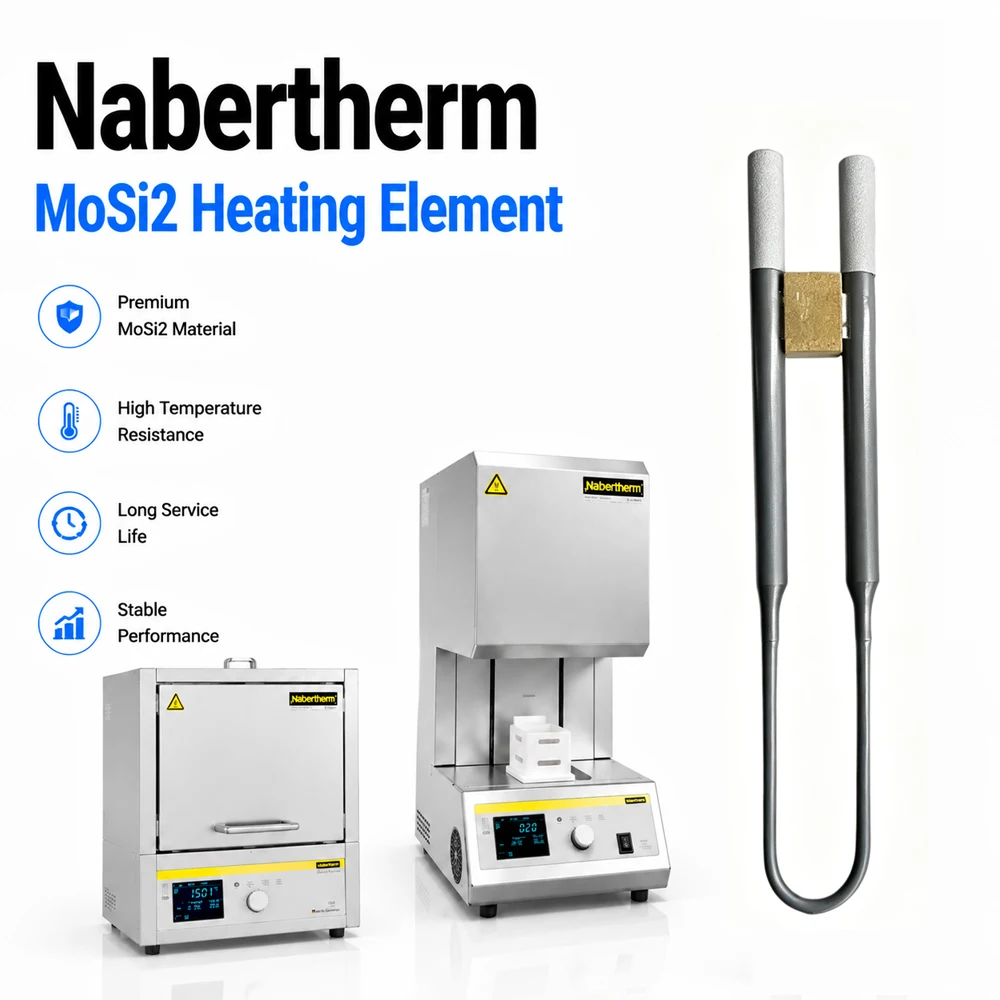 Nabertherm MoSi2 Heating Elements Resistance Replacement LHT 01/16 01/17 LHT 03/17D for Dental Lab Zirconia Sintering Funance
Nabertherm MoSi2 Heating Elements Resistance Replacement LHT 01/16 01/17 LHT 03/17D for Dental Lab Zirconia Sintering Funance