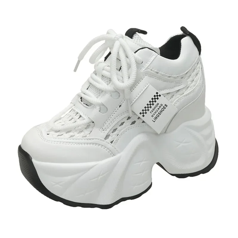 New 2026 Brand Chunky Leather Sneakers Casual Vulcanized Shoes Woman High Platform Breathable Weave Sneakers 10CM Sport Dad Shoe
New 2026 Brand Chunky Leather Sneakers Casual Vulcanized Shoes Woman High Platform Breathable Weave Sneakers 10CM Sport Dad Shoe
