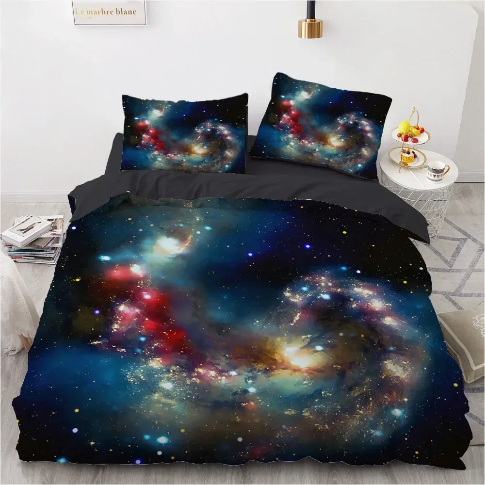 3D Galaxy Starry Sky Comfortable Duvet Quilt Cover Pillowcase Bedding Set Children Bedroom Decoration Home Textile
3D Galaxy Starry Sky Comfortable Duvet Quilt Cover Pillowcase Bedding Set Children Bedroom Decoration Home Textile