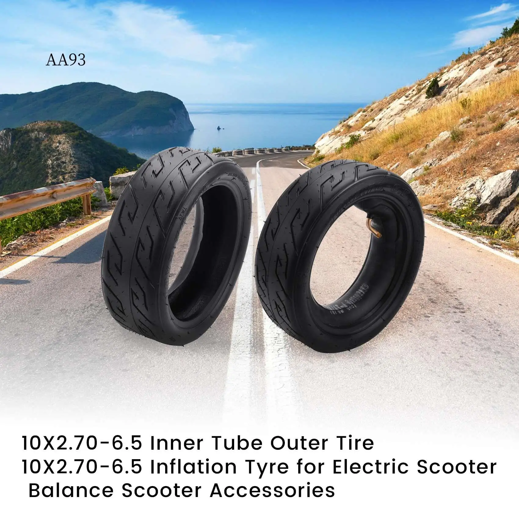 AA-10X2.70-6.5 Inner Tube Outer Tire 10X2.70-6.5 Inflation Tyre For Electric Scooter Balance Scooter Accessories
AA-10X2.70-6.5 Inner Tube Outer Tire 10X2.70-6.5 Inflation Tyre For Electric Scooter Balance Scooter Accessories