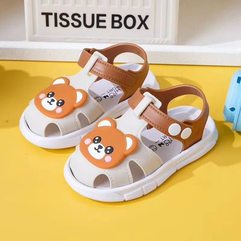 Children Summer New Baotou Hollow Out Sandals Boys And Girls Soft Sole Non Slip Anti Odor Lightweight Outdoor Sandals Prewalker
Children Summer New Baotou Hollow Out Sandals Boys And Girls Soft Sole Non Slip Anti Odor Lightweight Outdoor Sandals Prewalker