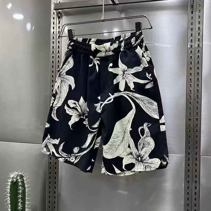 2026 New Men's Loose Fit Shorts Summer Casual Board Shorts Seoul Fashion Personality Print 5 Length Beach Pants
2026 New Men's Loose Fit Shorts Summer Casual Board Shorts Seoul Fashion Personality Print 5 Length Beach Pants