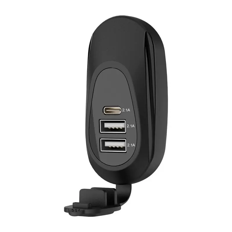 【SURPISE】3-портовый автомобильный разъем для зарядки (2xUSB-A + USB-C) для легковых автомобилей, грузовиков, лодок, домов на колесах, мотоциклов, морских судов, адаптер для монтажа на панель
【SURPISE】3-портовый автомобильный разъем для зарядки (2xUSB-A + USB-C) для легковых автомобилей, грузовиков, лодок, домов на колесах, мотоциклов, морских судов, адаптер для монтажа на панель