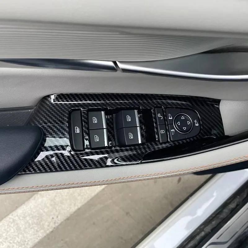 Для BYD SEAL U DMi EV 2023 2024 2025: Декоративная накладка на панель управления стеклоподъемниками, защита от царапин, ABS, карбоновый стиль, аксессуары
Для BYD SEAL U DMi EV 2023 2024 2025: Декоративная накладка на панель управления стеклоподъемниками, защита от царапин, ABS, карбоновый стиль, аксессуары