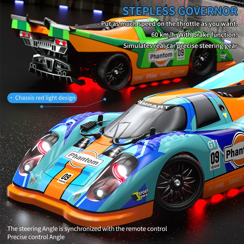 Brushed and PRO brushless 4WD electric flat drift car 1:16 remote control racing car RC remote control high speed car
Brushed and PRO brushless 4WD electric flat drift car 1:16 remote control racing car RC remote control high speed car