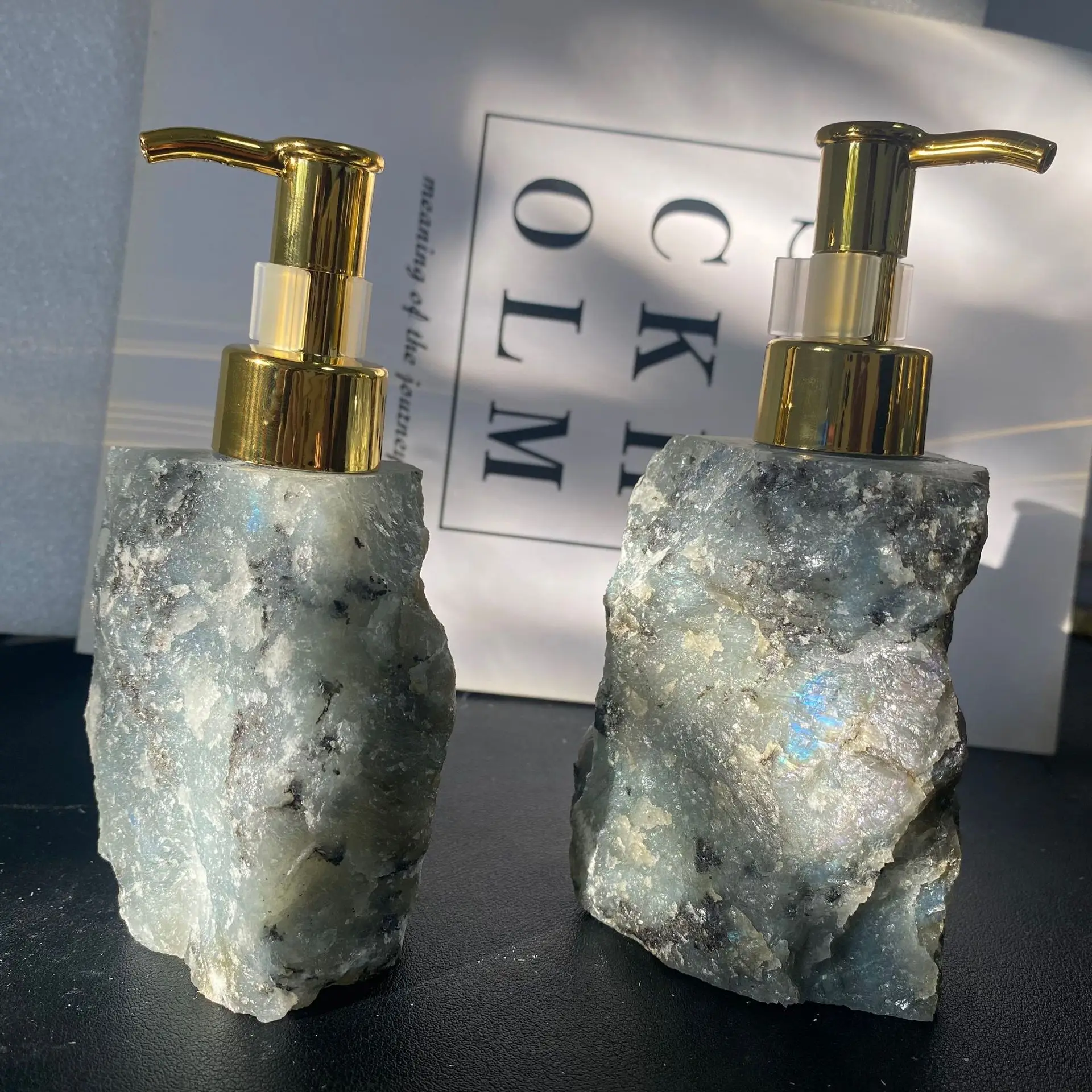 Modern Marble Soap Dispenser Lotion Bottle - Luxury Design High Quality Customizable Elegant Bathroom Home Hotel
Modern Marble Soap Dispenser Lotion Bottle - Luxury Design High Quality Customizable Elegant Bathroom Home Hotel