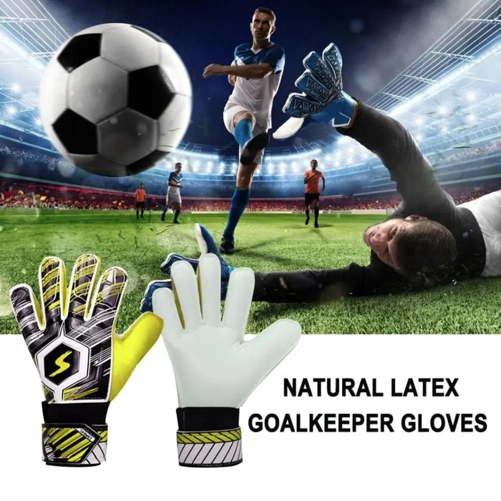 1 Pair Finger Protection Football Goalkeeper Gloves Antiskid Wear Resistant Kids Goalie Gloves Soft Major Soccer Goalie Gloves
1 Pair Finger Protection Football Goalkeeper Gloves Antiskid Wear Resistant Kids Goalie Gloves Soft Major Soccer Goalie Gloves