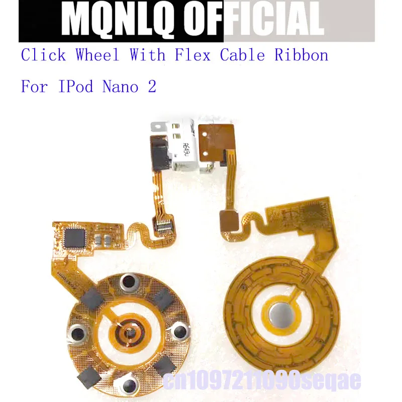 Колесо Click с лентой гибкого кабеля для iPod Nano 2
Колесо Click с лентой гибкого кабеля для iPod Nano 2