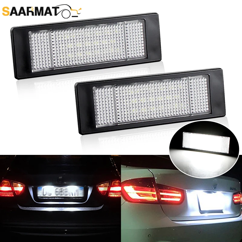2pcs Car LED License Number Plate Lamp Car Light For BMW E81 E87 E63 E64 M6 E85 E86 Z4 F12 F13 F20 K48 No Error Accessories
2pcs Car LED License Number Plate Lamp Car Light For BMW E81 E87 E63 E64 M6 E85 E86 Z4 F12 F13 F20 K48 No Error Accessories