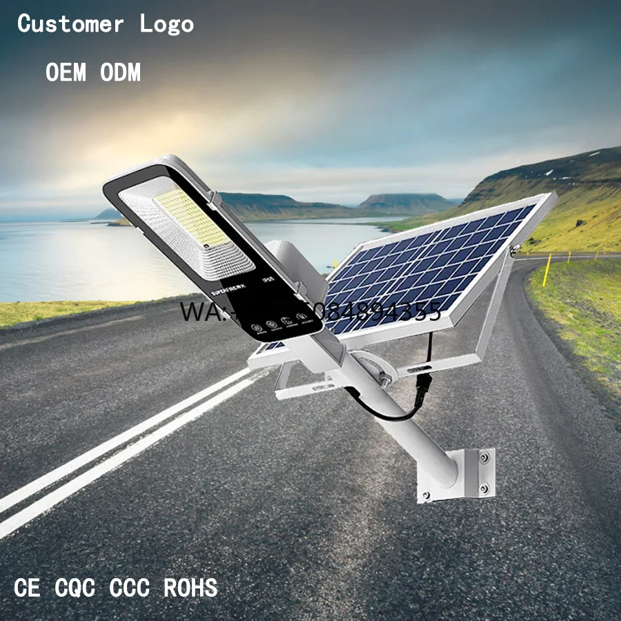 Split Solar LED Street Lamp IP65 Waterproof Monocrystalline Solar Panel Aluminum High Lumen Outdoor Street Light
Split Solar LED Street Lamp IP65 Waterproof Monocrystalline Solar Panel Aluminum High Lumen Outdoor Street Light