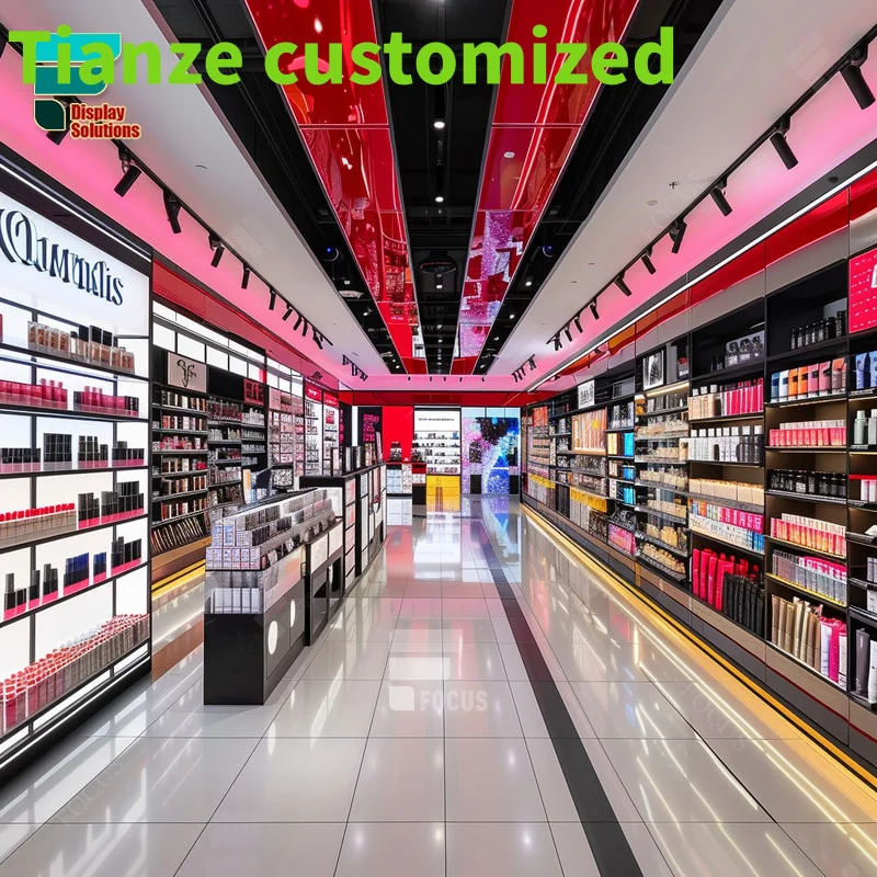 Customized-cosmetic display cabinet perfume bar shop display pink wig display with glass
Customized-cosmetic display cabinet perfume bar shop display pink wig display with glass